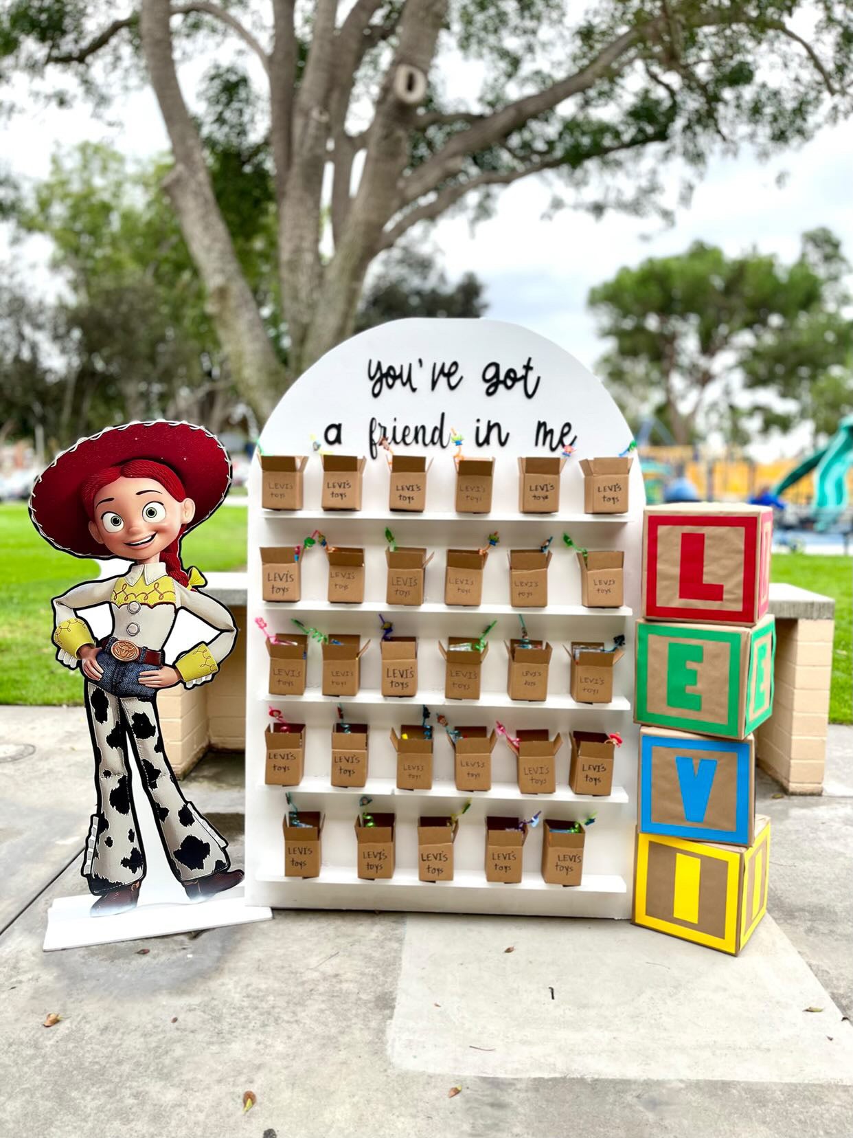 Jesse Wood Cut Out Standee