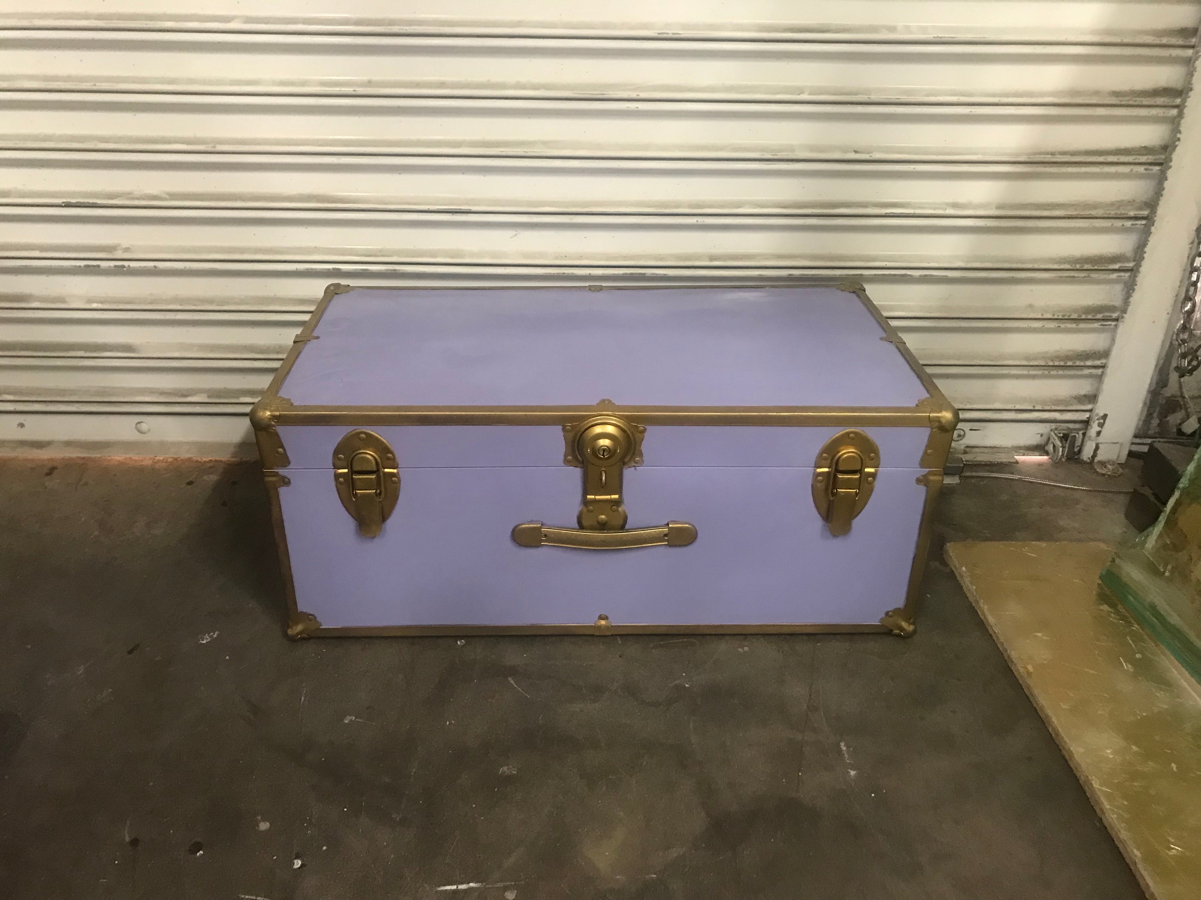 Lavender Vintage Trunk