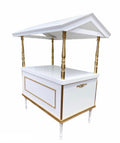 White & Gold Dessert Cart