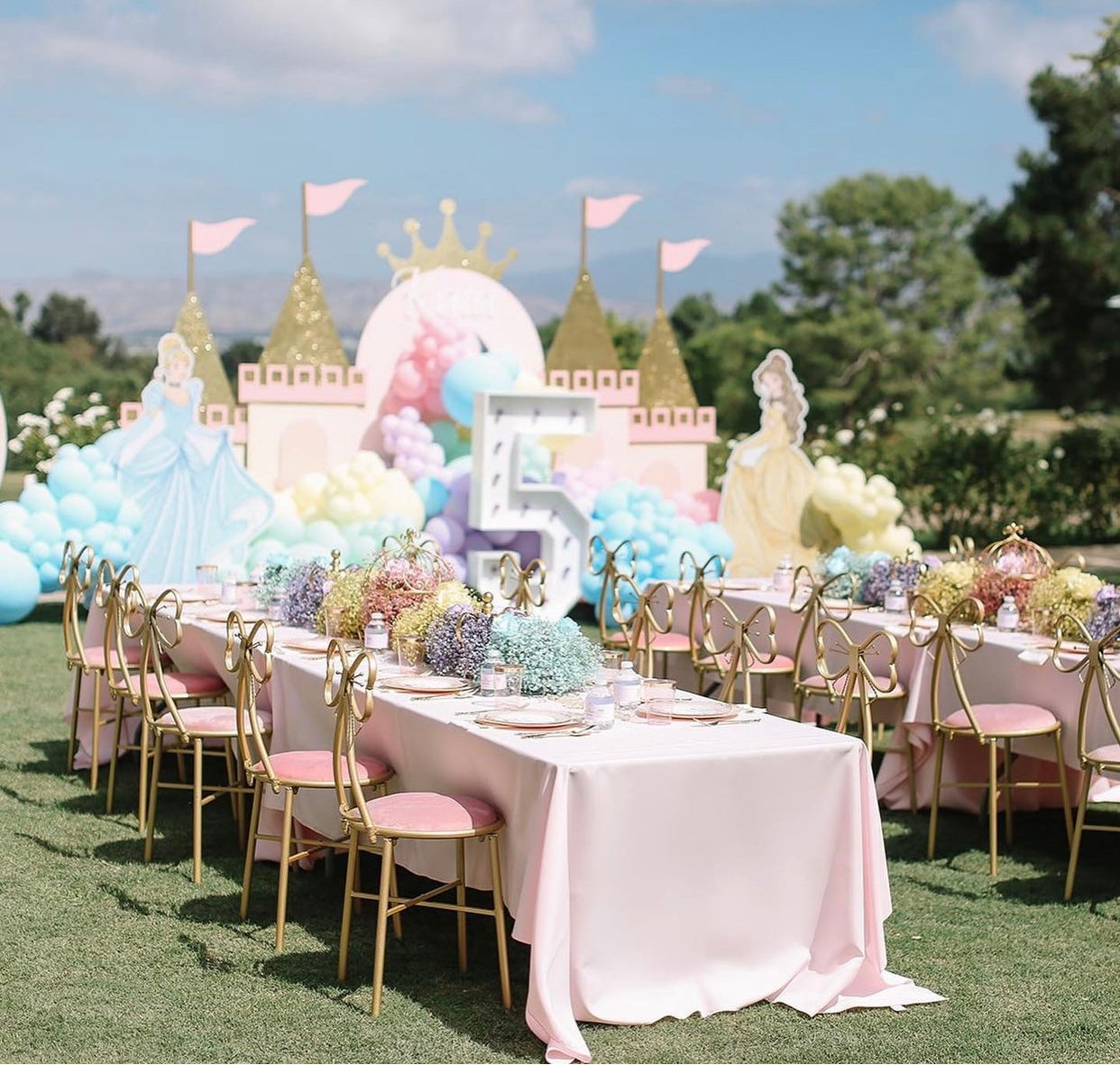 Kids Light Pink Metal Bow Chair
