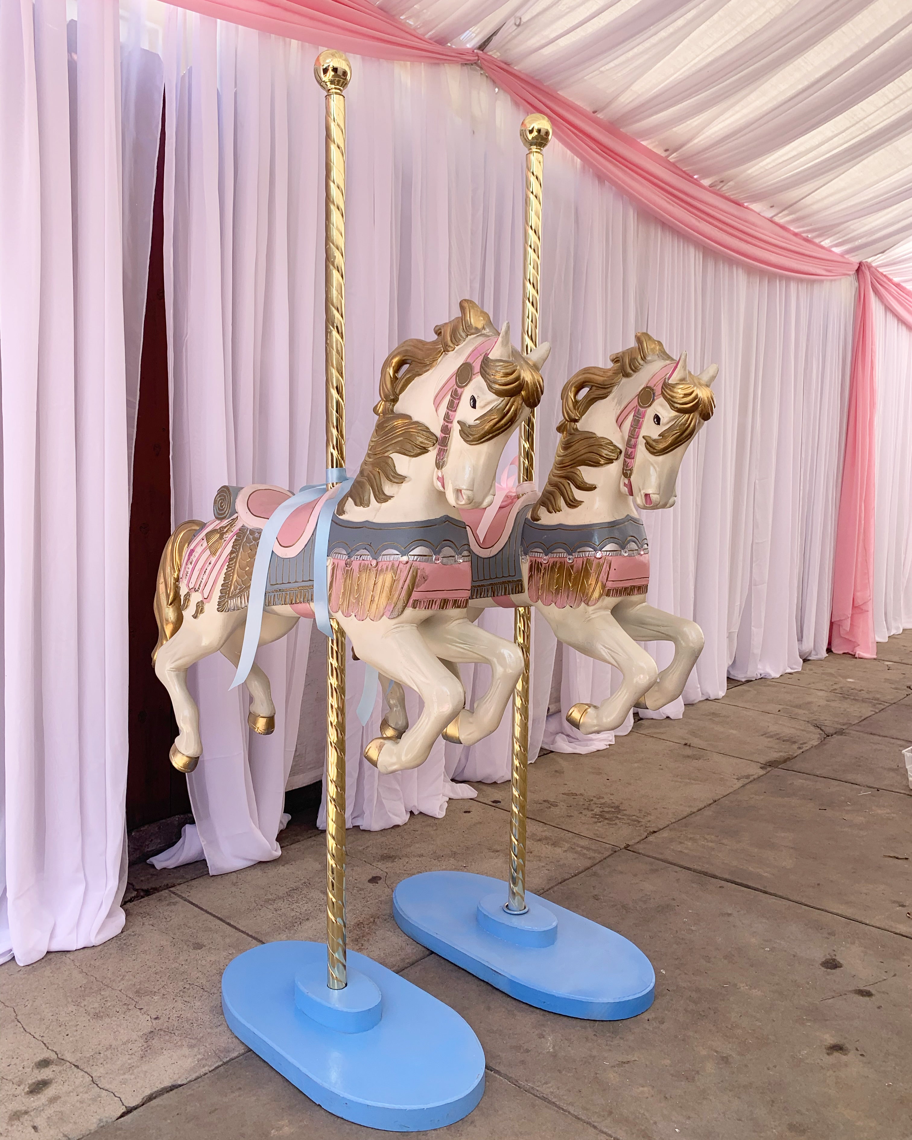Crystal Carousel Horse