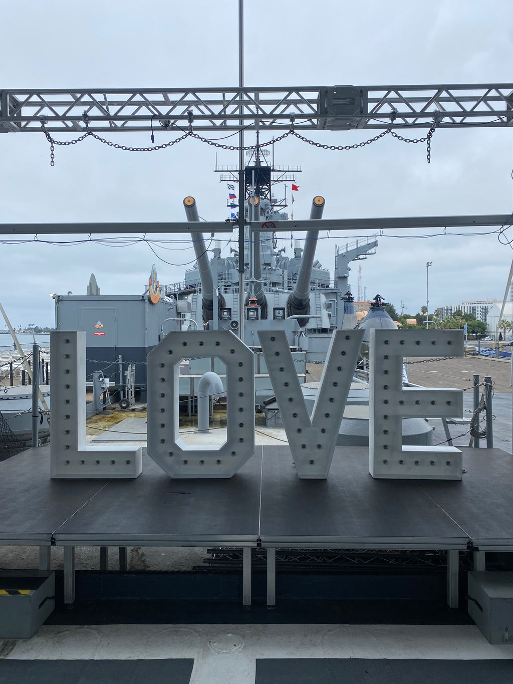LOVE Marquee Letters