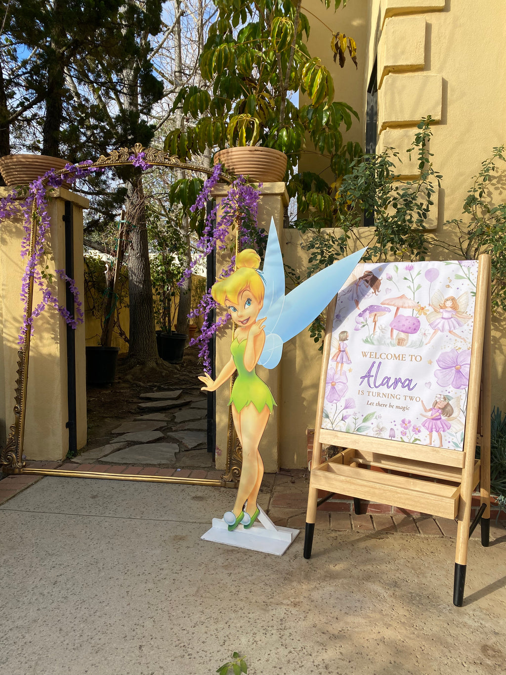 Tinker Bell Wood Cut Out Standee