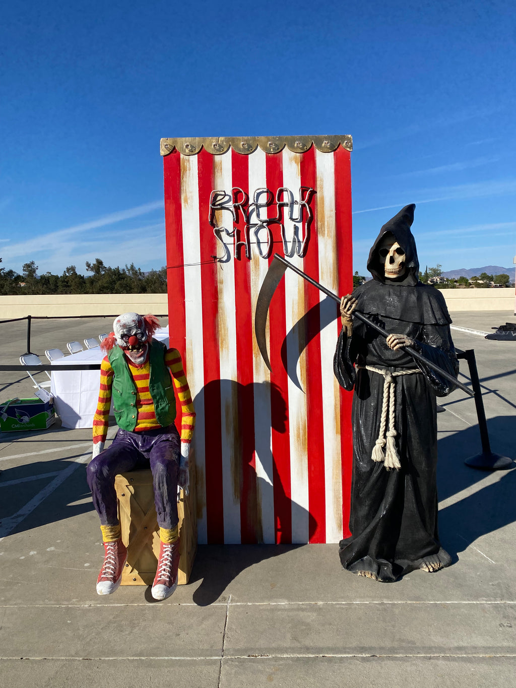 Freak Show Backdrop Panel