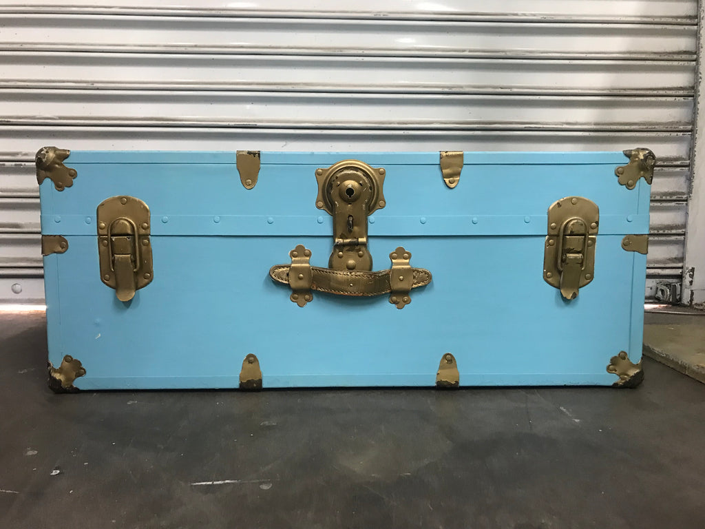Blue Vintage Trunk