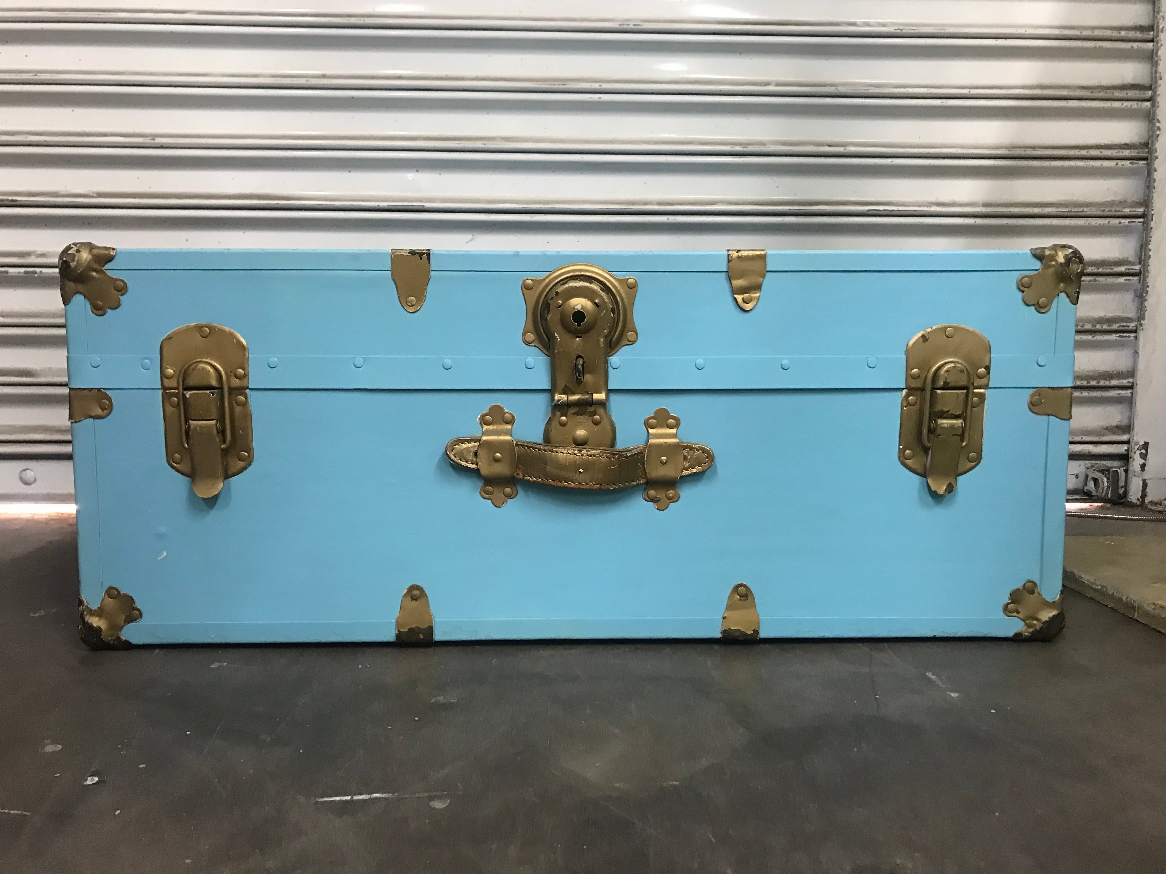 Blue Vintage Trunk