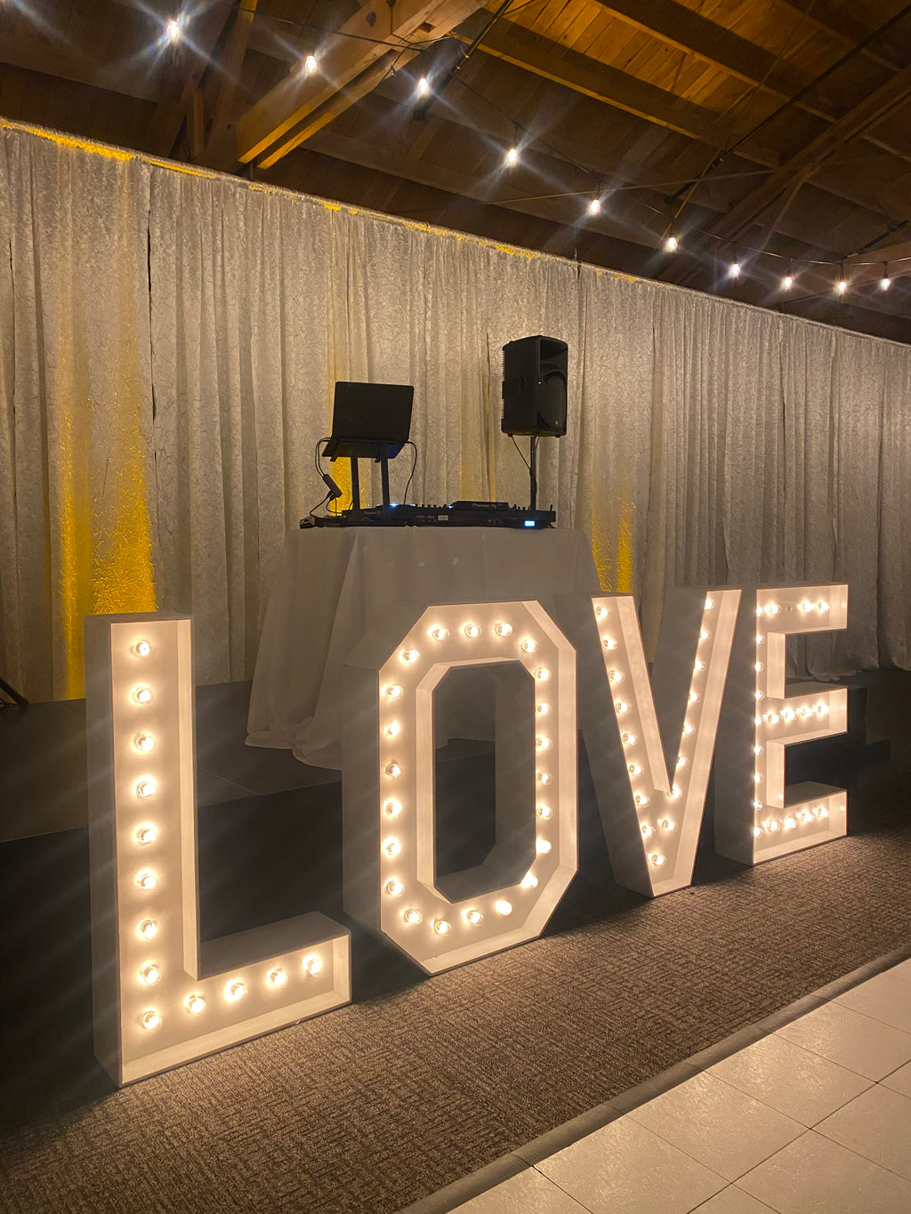 LOVE Marquee Letters