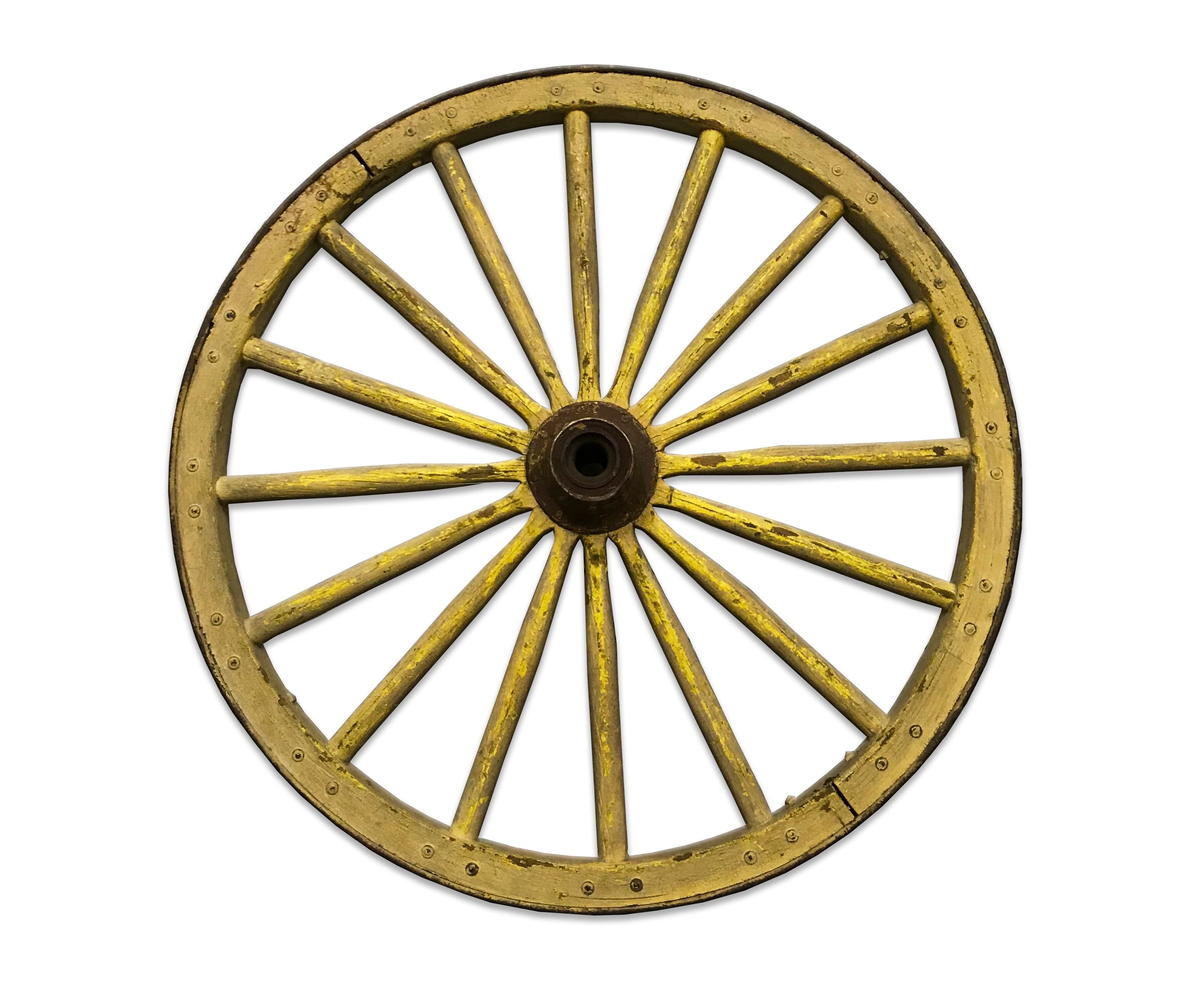 Yellow Wagon Wheel