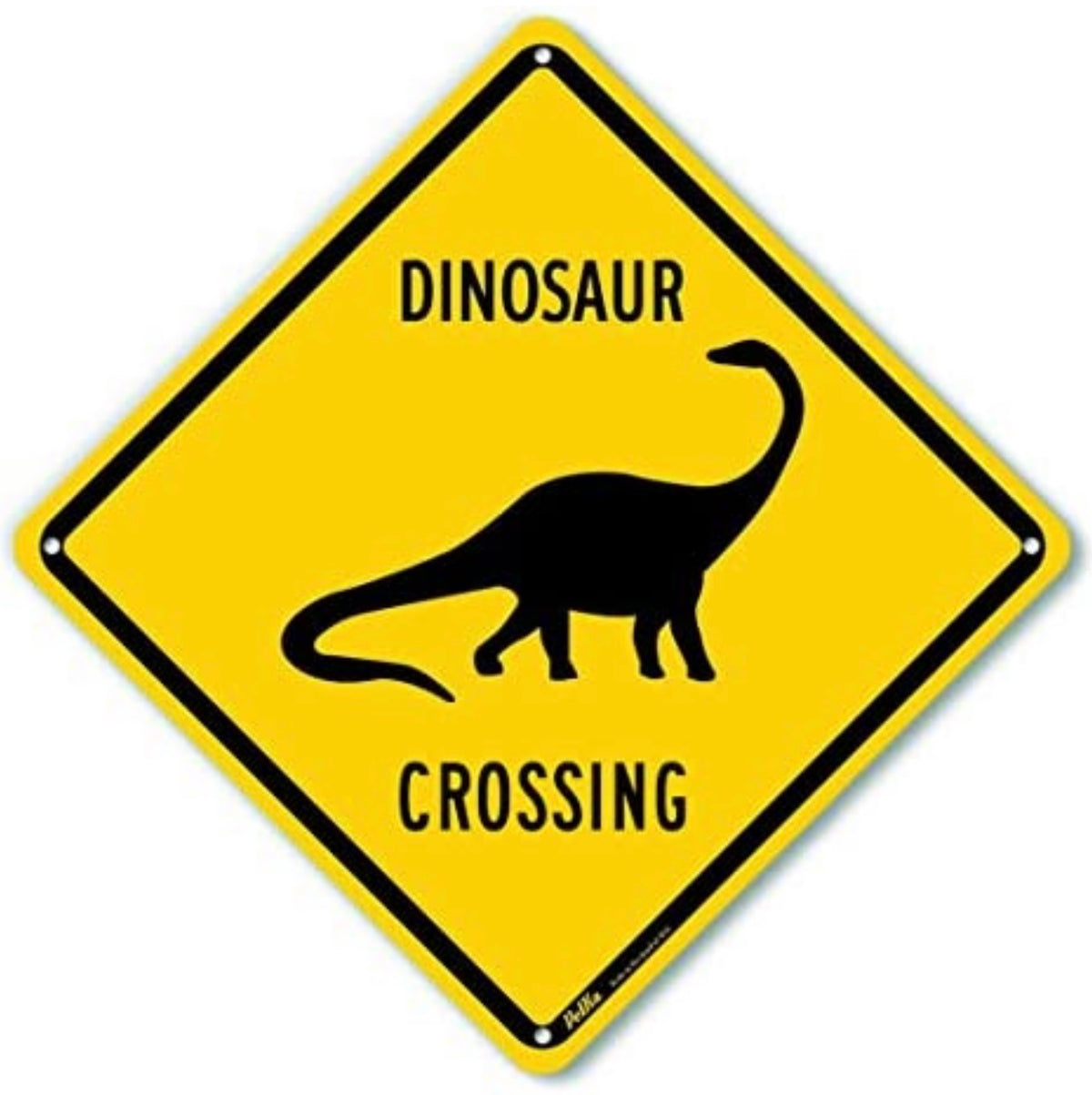 Dinosaur Crossing Sign