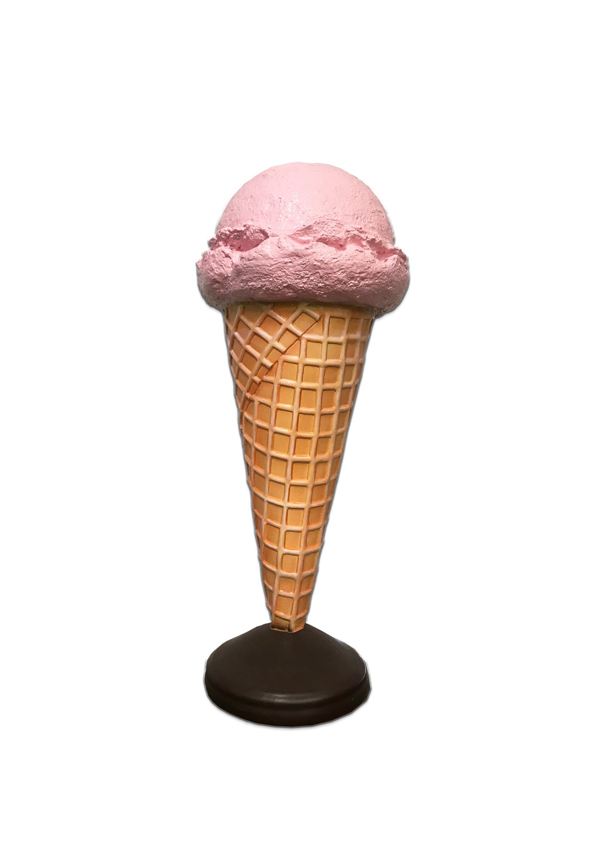 Strawberry Ice Cream Cone