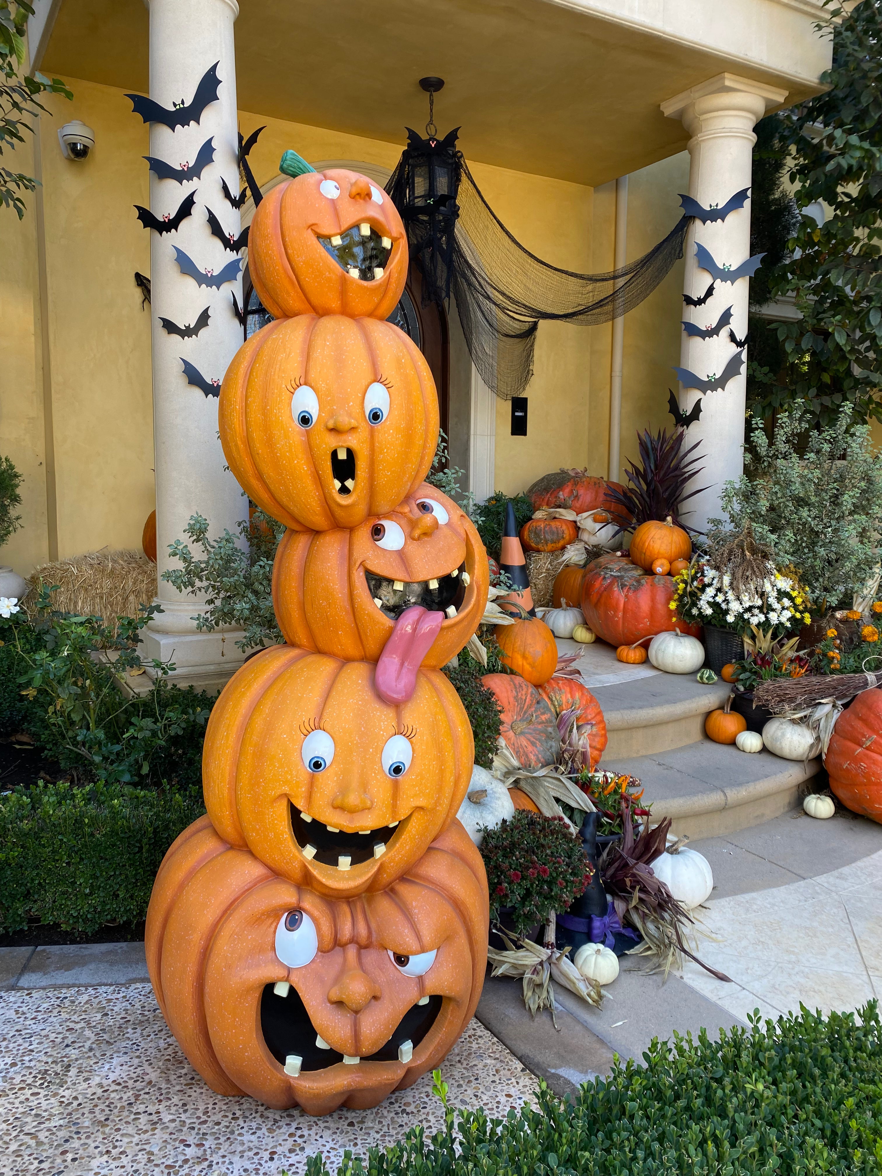 Stacked Pumpkins