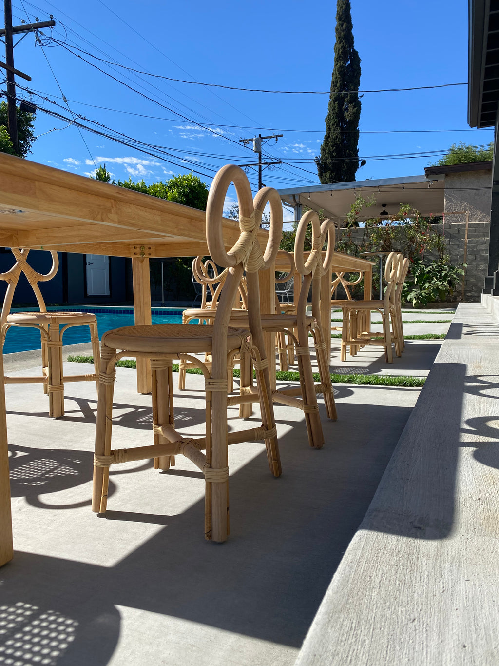 Kids Natural Wooden Table