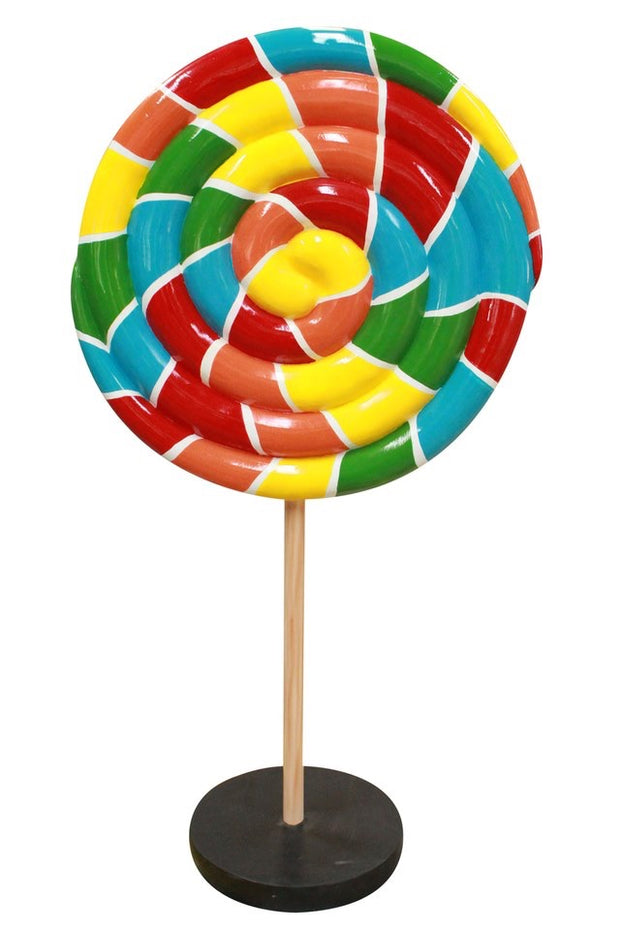 Rainbow Round Lollipop Twist
