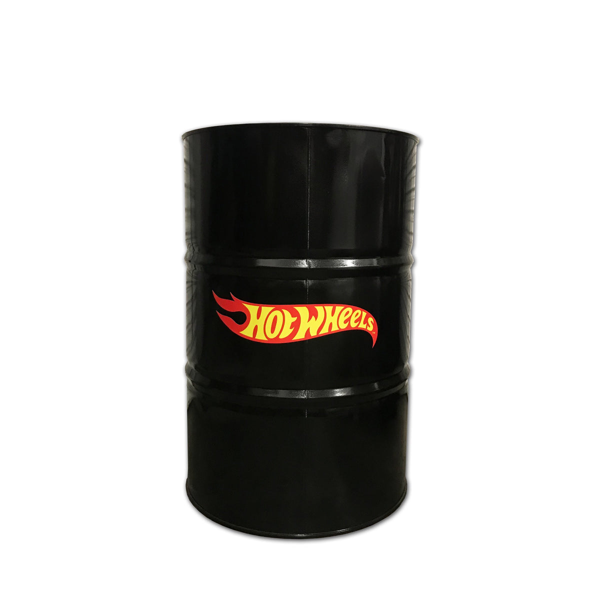 Black Hot Wheels Barrel