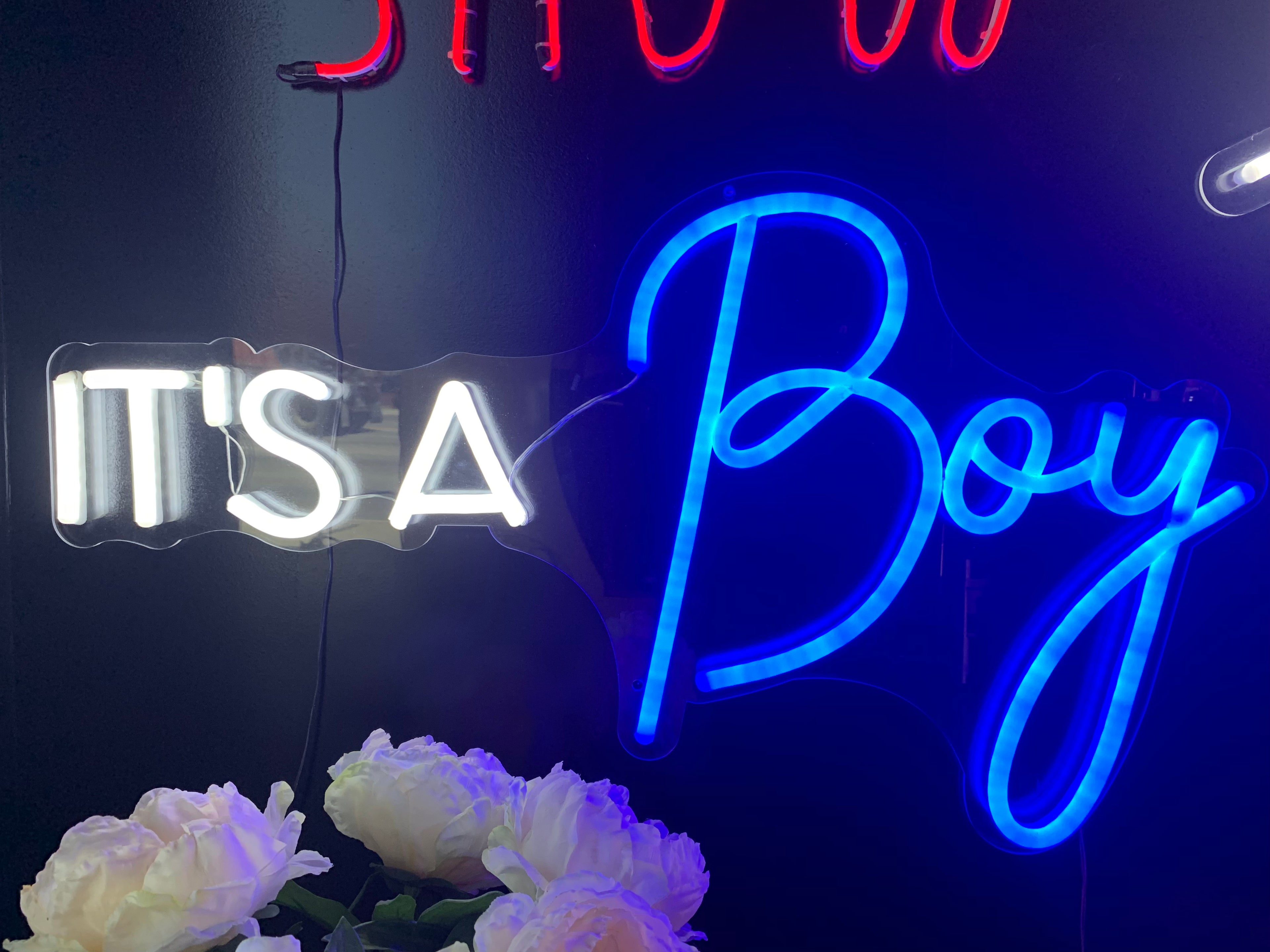 It’s A Boy LED Signage