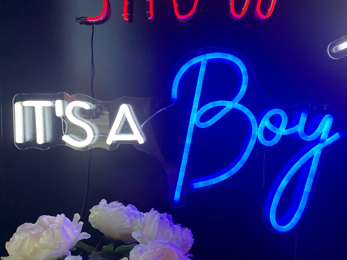 It’s A Boy LED Signage