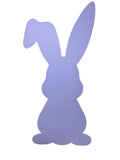 Lavender Easter Bunny Wood Cut Out Standee