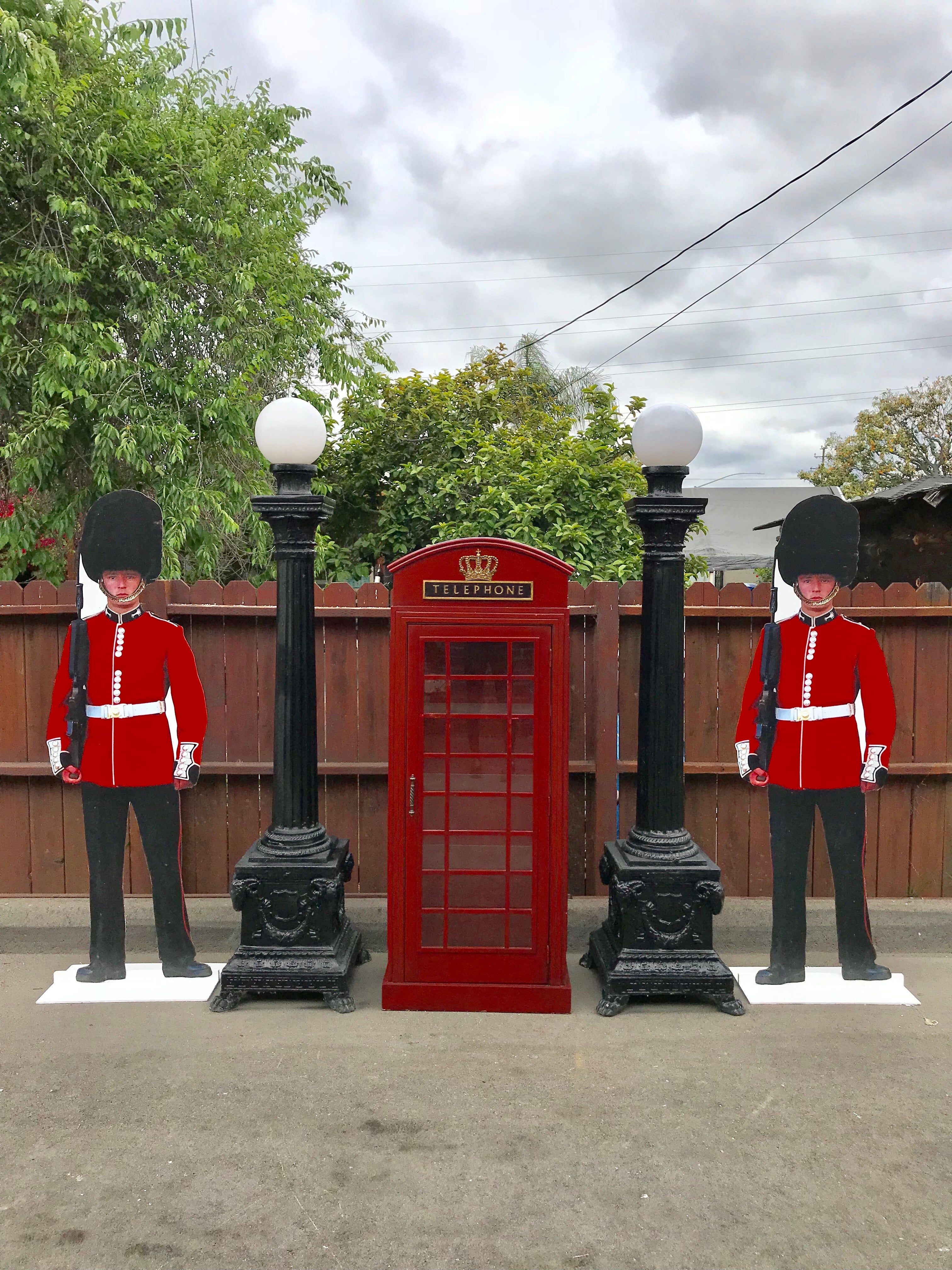 British Soldier Wood Cut Out Standee