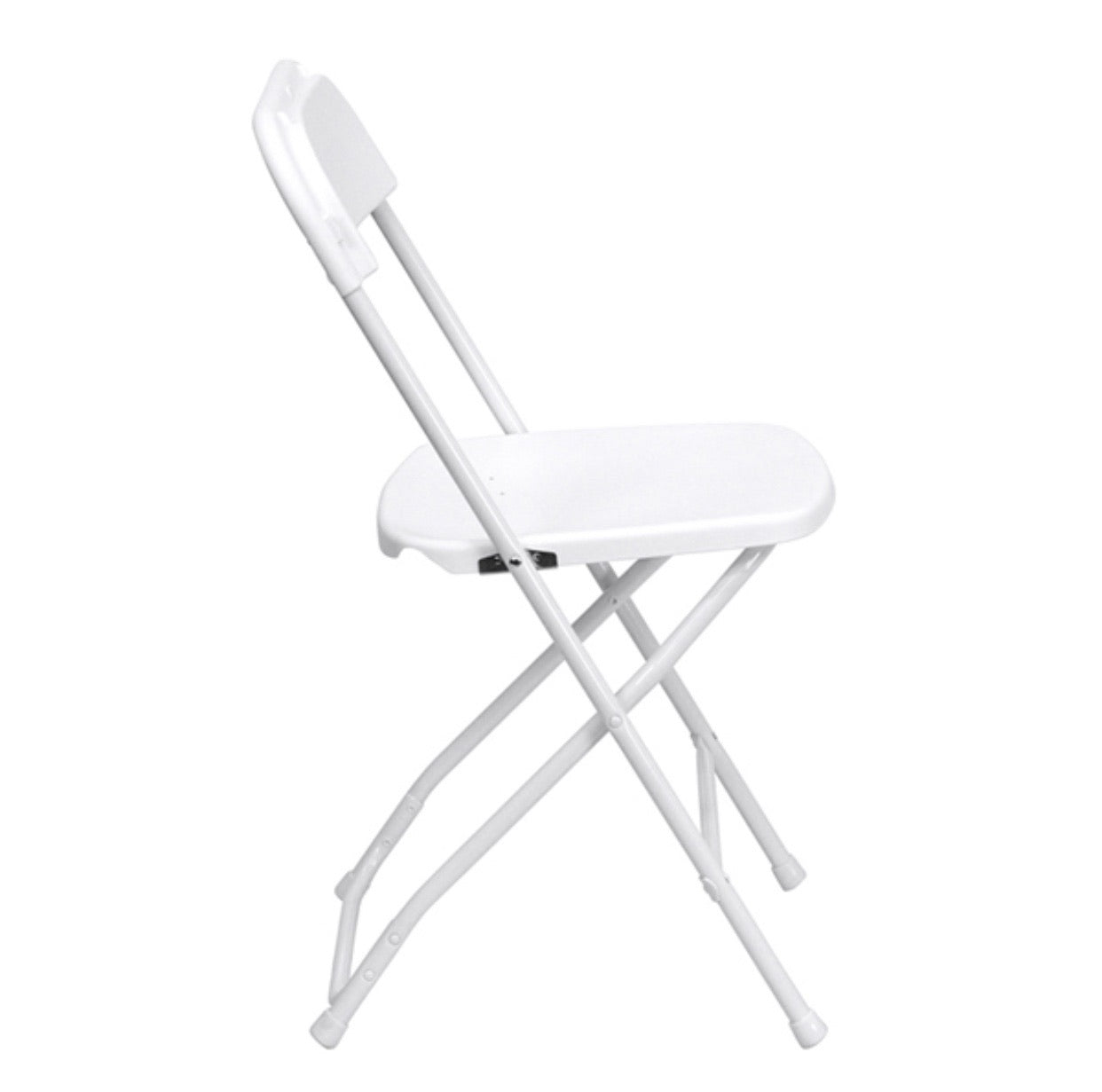 Adult White Plastic Folding Chair