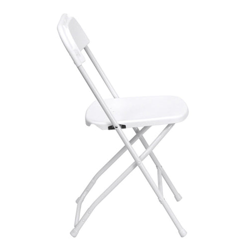 Adult White Plastic Folding Chair