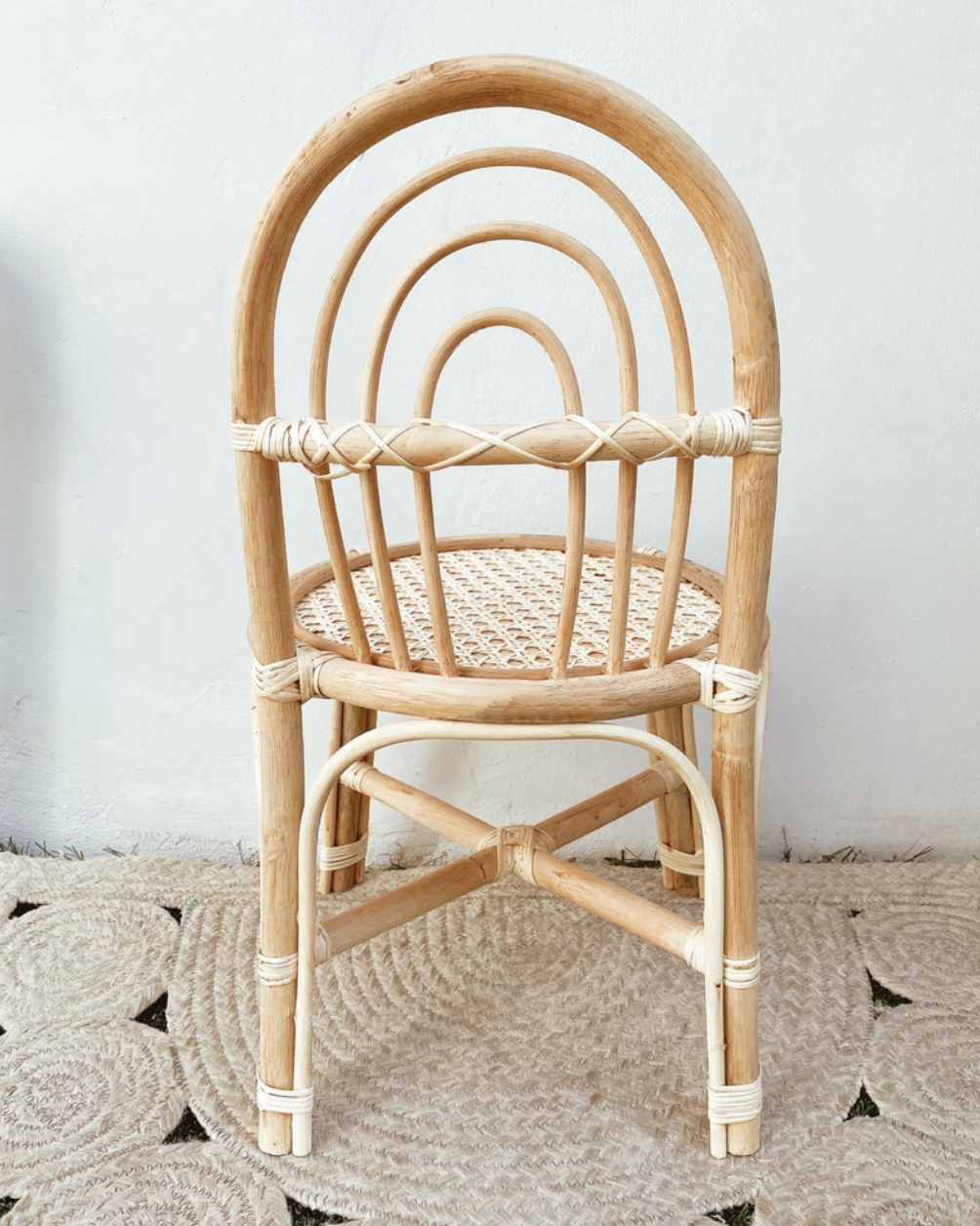 Kids Rattan Rainbow Chair