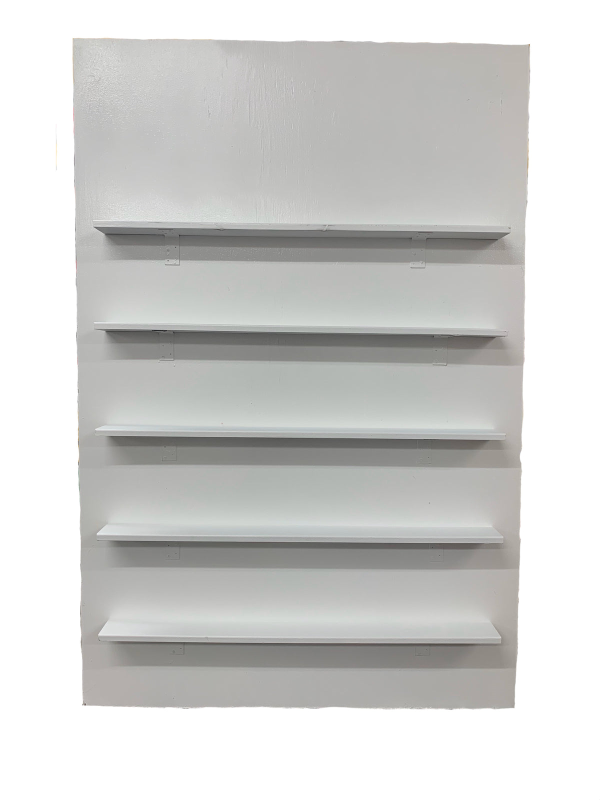 White Square Shelf Display Wall