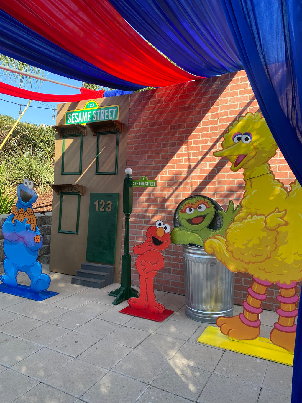 Sesame Street Front House