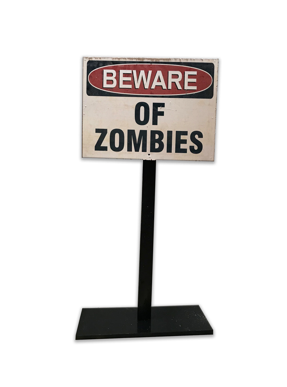 Beware Of Zombies Stand