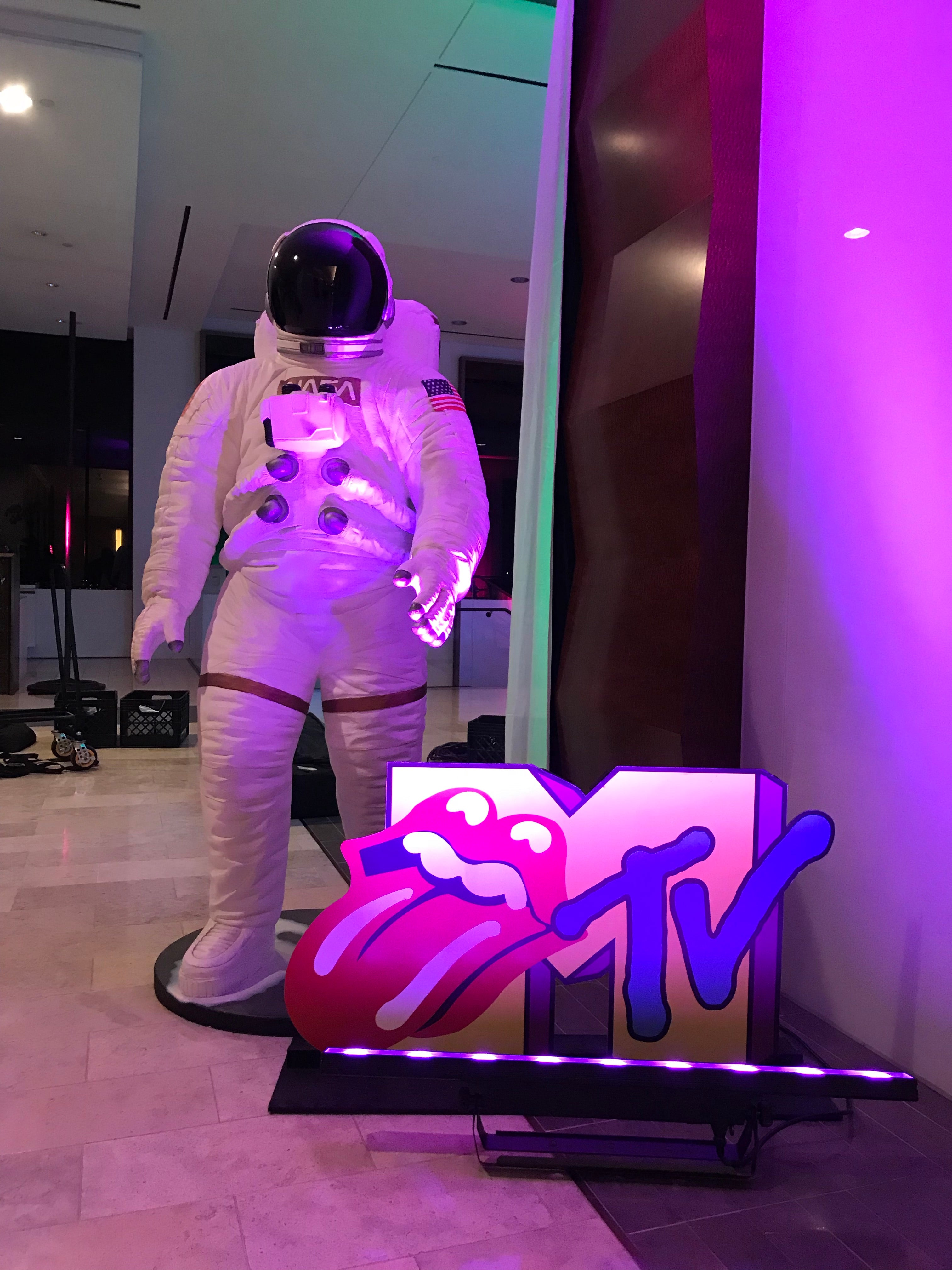 MTV Wood Cut Out Standee