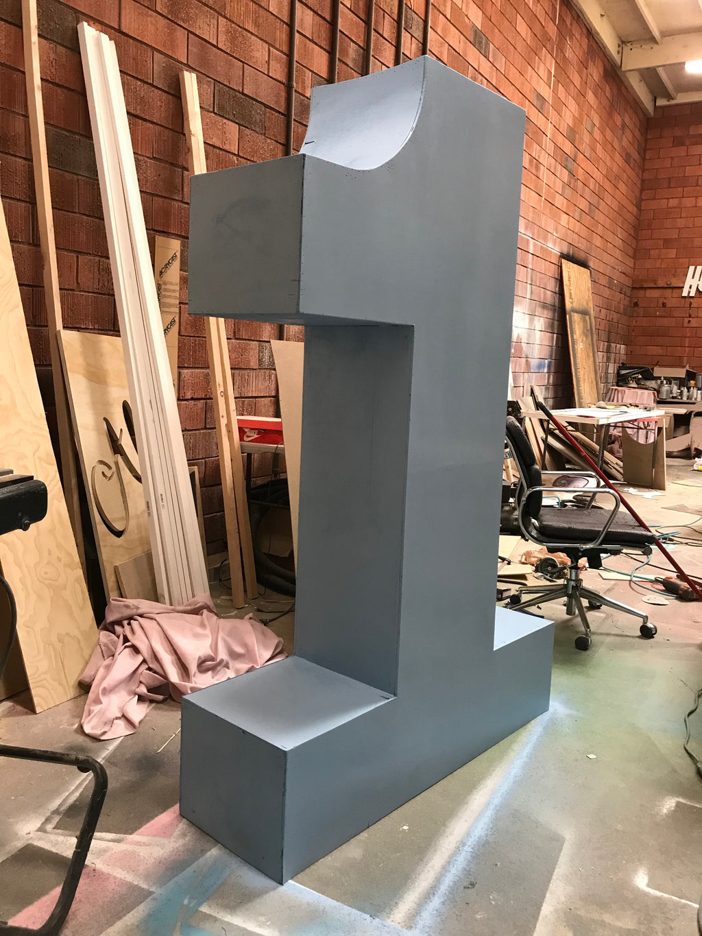 Oversized Number One