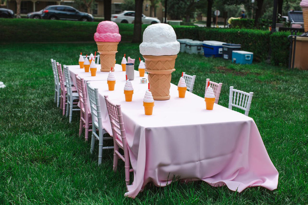 Small Pink Ice Cream Cone