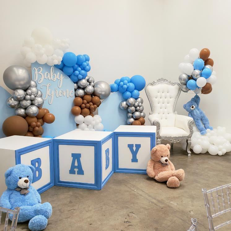 Blue Baby Block Table