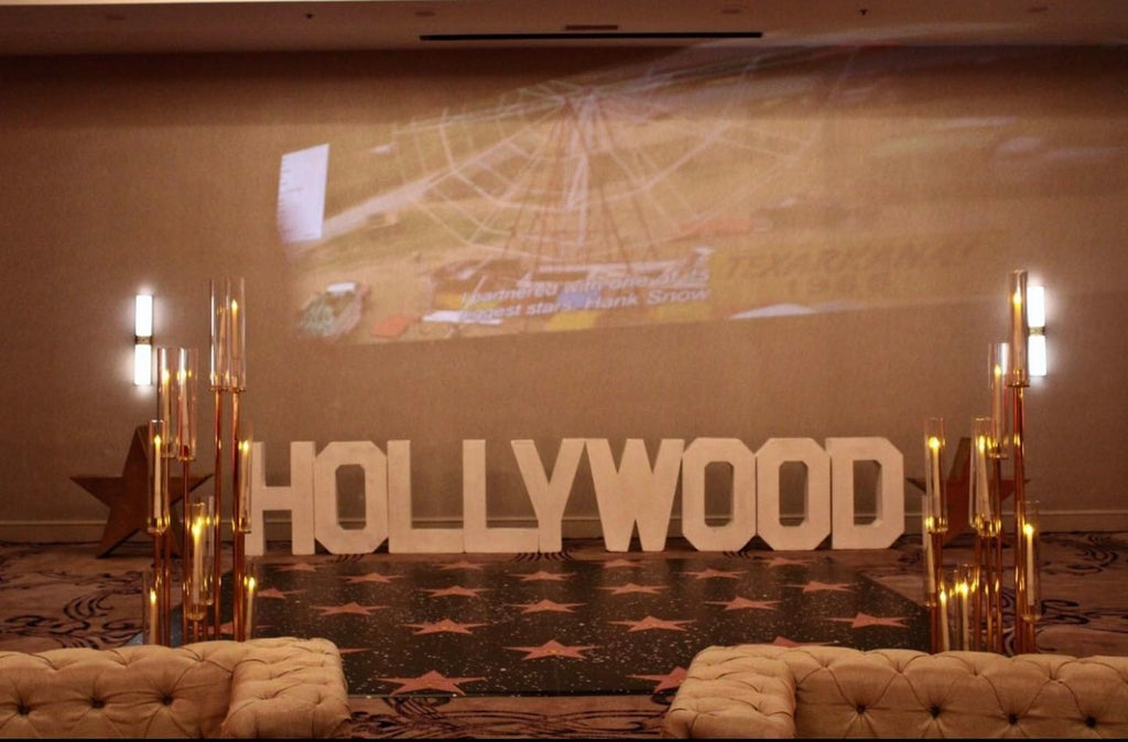 3D Hollywood Letters
