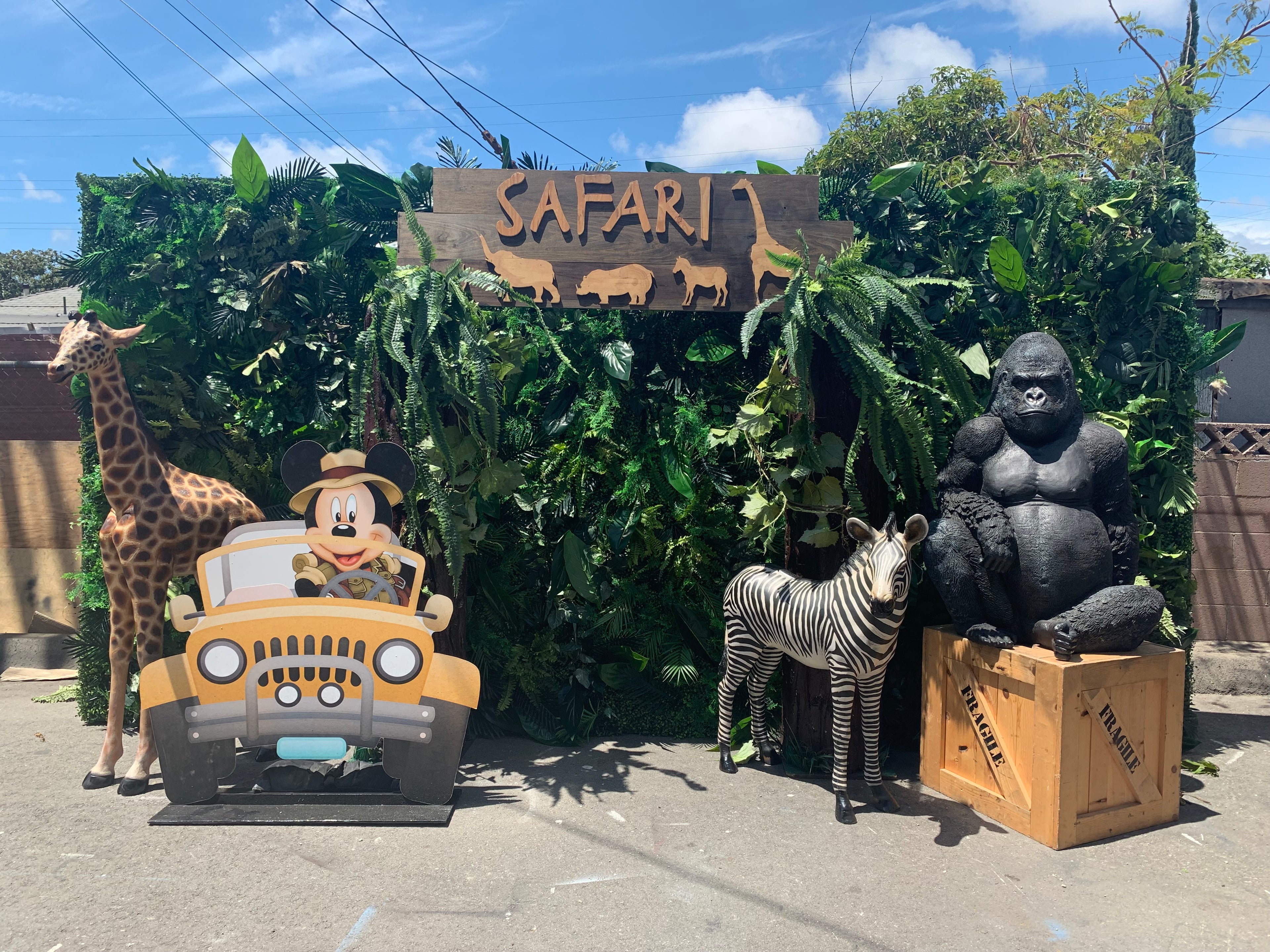Mickey Mouse Safari Jeep