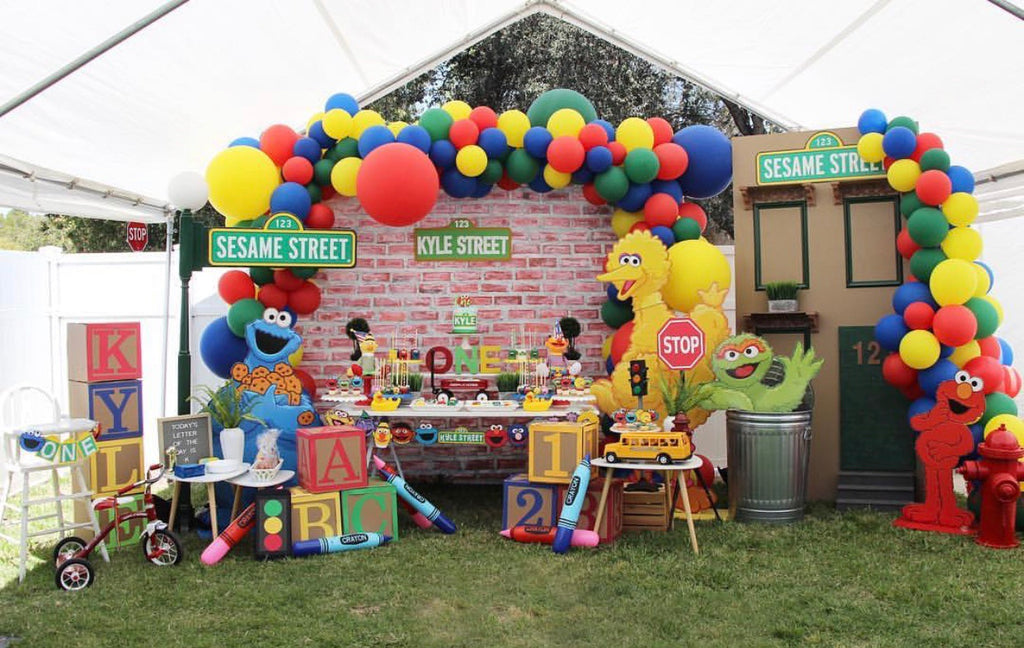 Sesame Street Front House