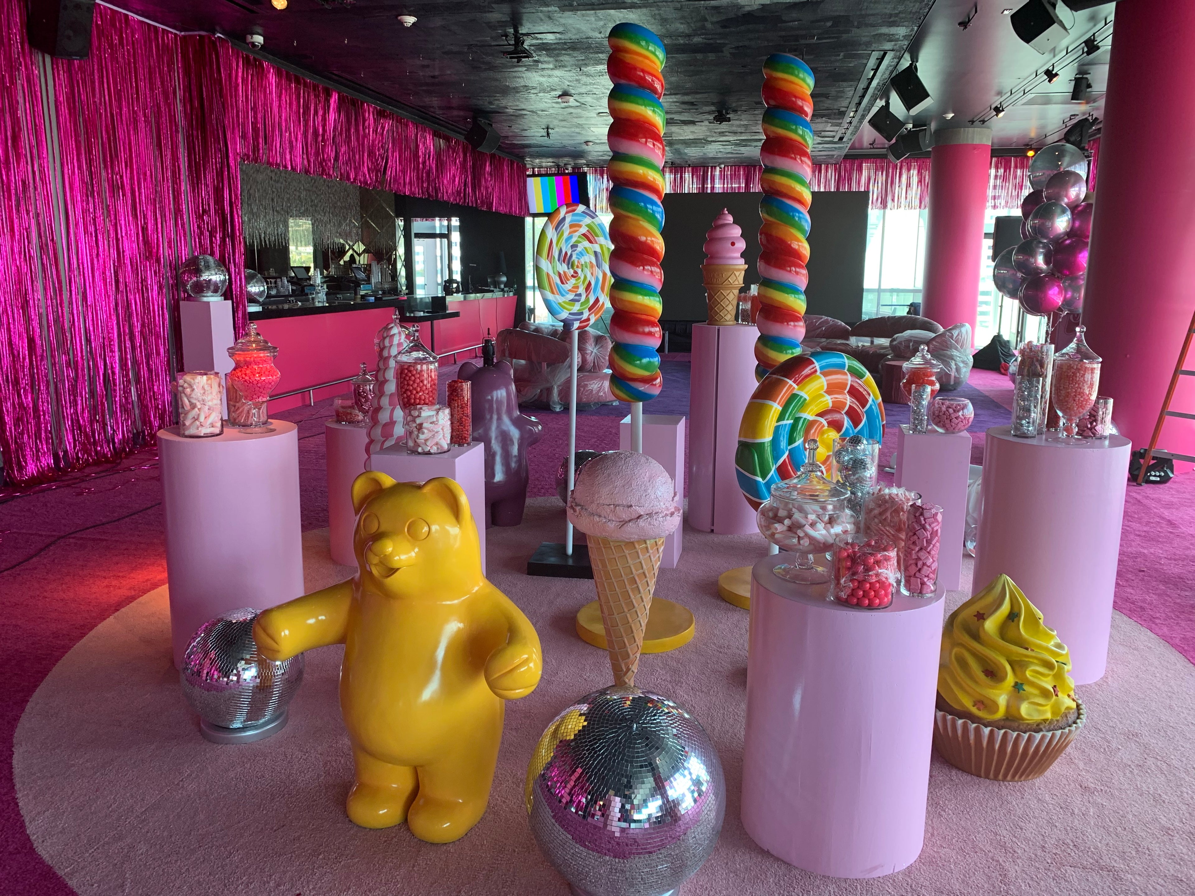 2 Foot Light Pink Cylinder