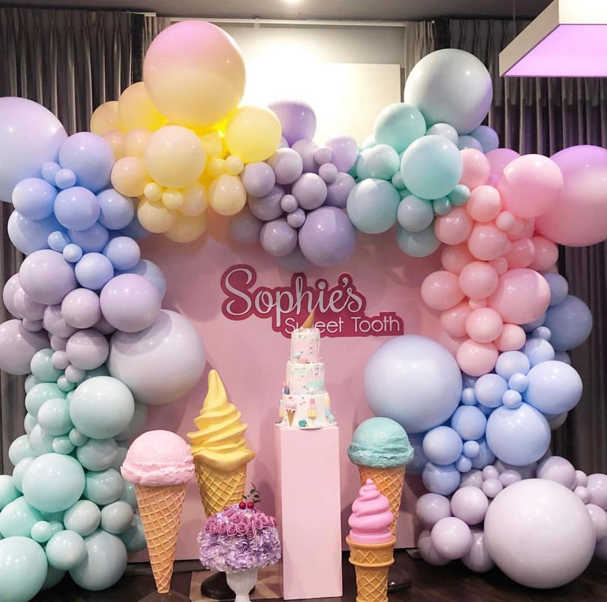 Strawberry Ice Cream Cone