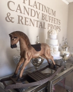 Vintage Rocking Horse – Platinum Prop House, Inc.