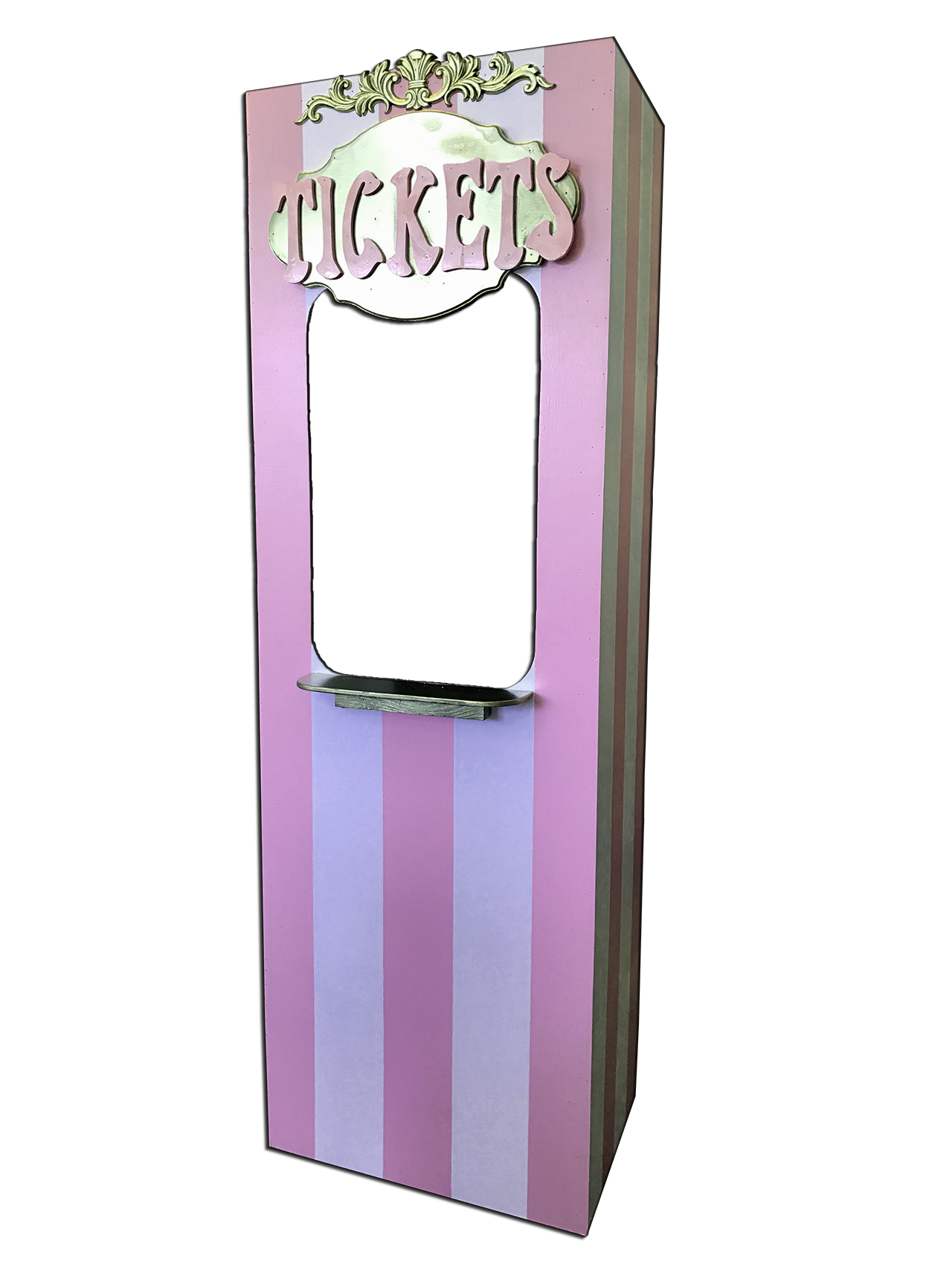 Light Pink Ticket Booth