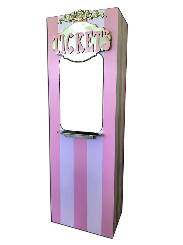 Light Pink Ticket Booth