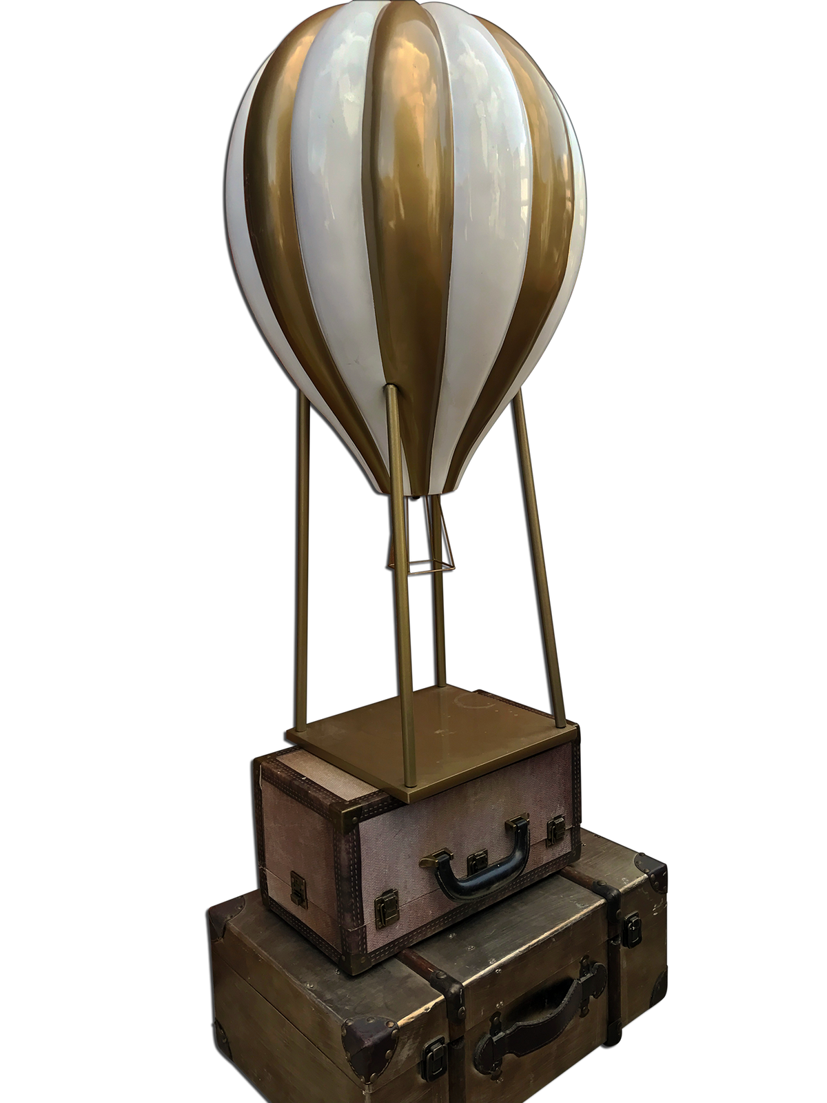 Gold & White Hot Air Balloon Package