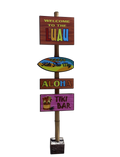 Luau Welcome Sign