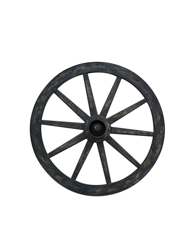 Brown Wagon Wheel